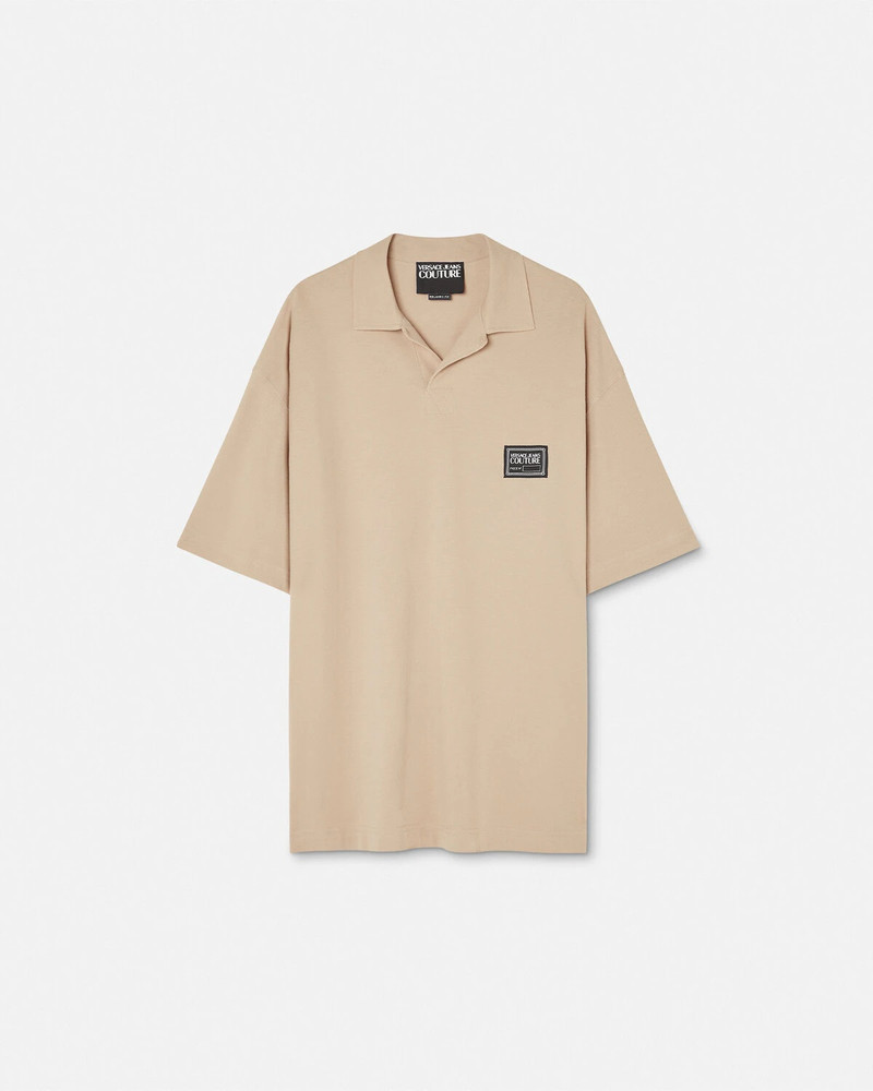 Piece Number Logo Polo Shirt 1