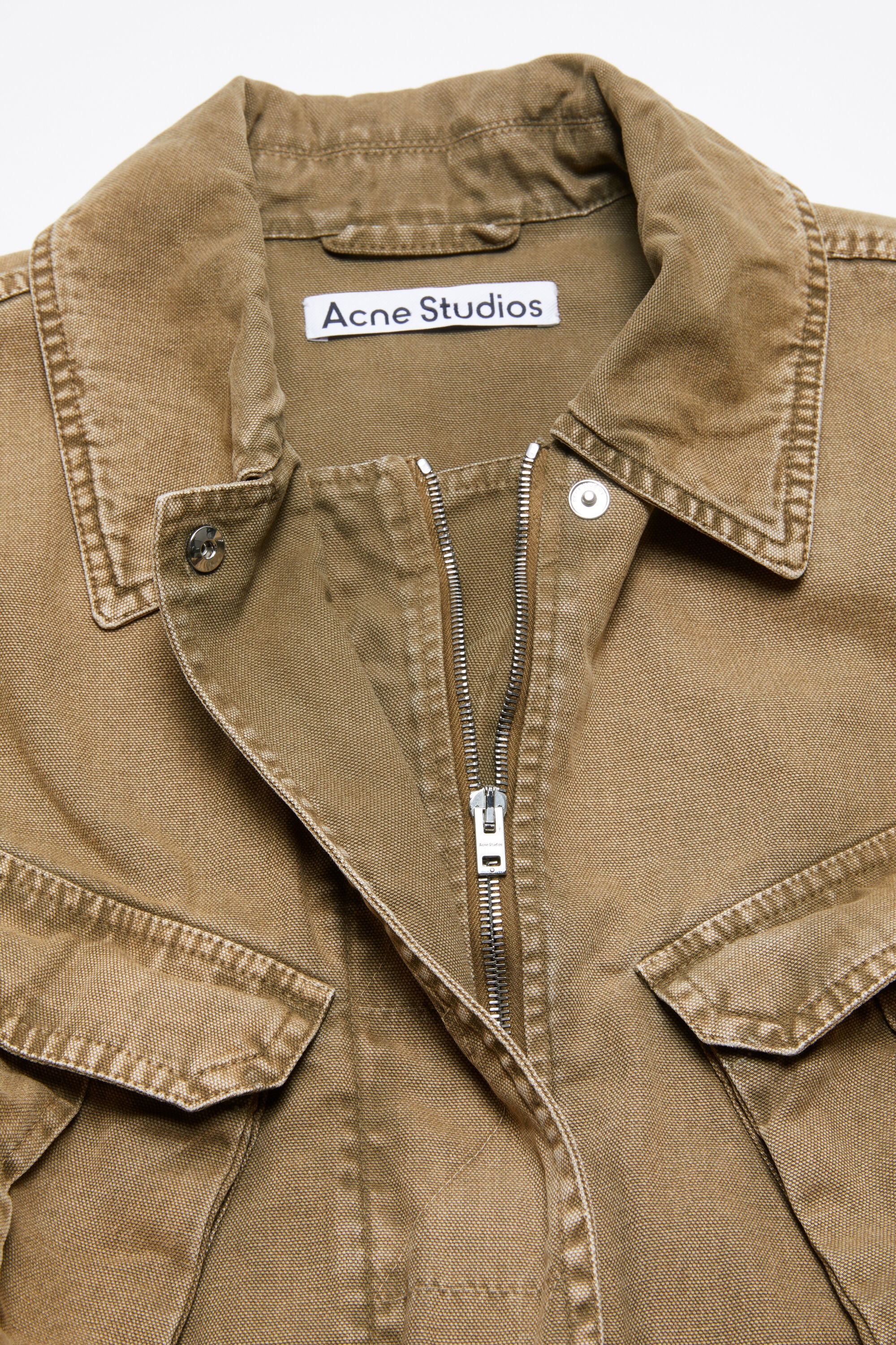 ジャケット ACNE STUDIOS Women Outer A70192LE Q ACNE ADM BROWN Acne Studios - Leather jacket - Dark brown
