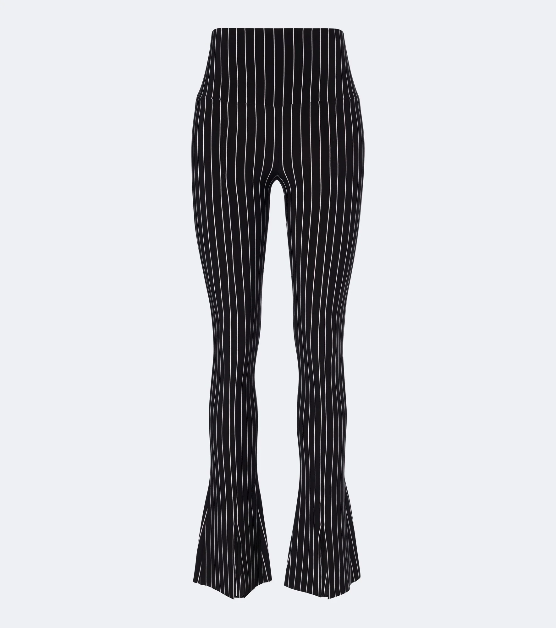 Striped flared pants - 1