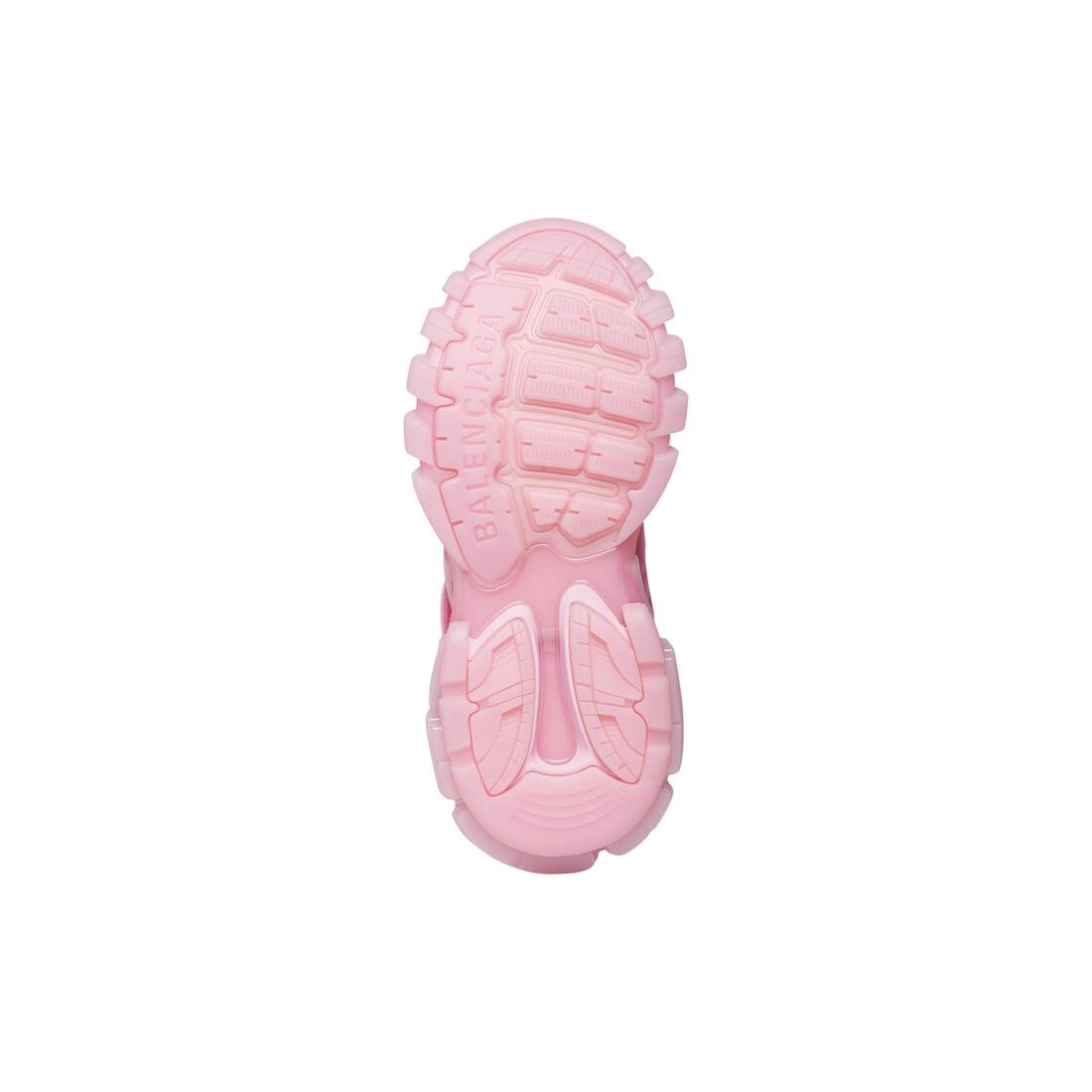 Women's Track Sneaker Clear Sole in Pink - 7
