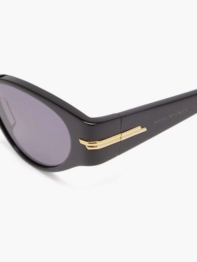 Bottega Veneta Cat-eye acetate sunglasses outlook