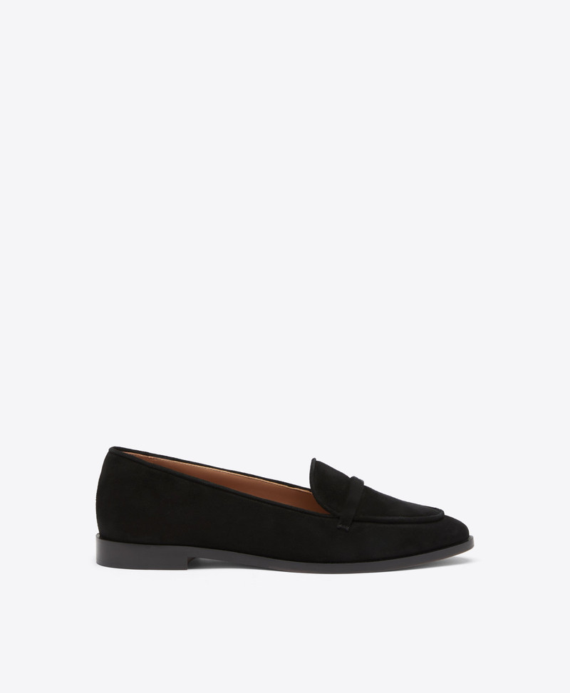 Barry Black Suede Loafers 1