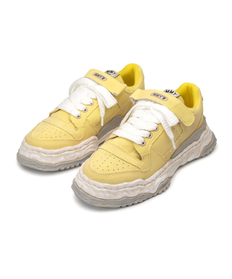 "KEITH" OG Sole Garment Dyed Canvas Low-top Sneaker 34