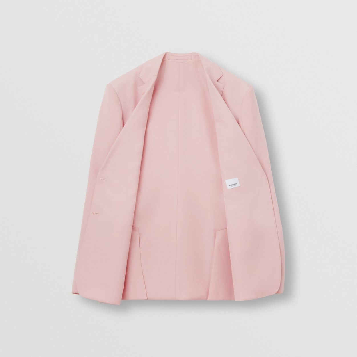 Chain-link Detail Grain de Poudre Wool Tailored Jacket - 2