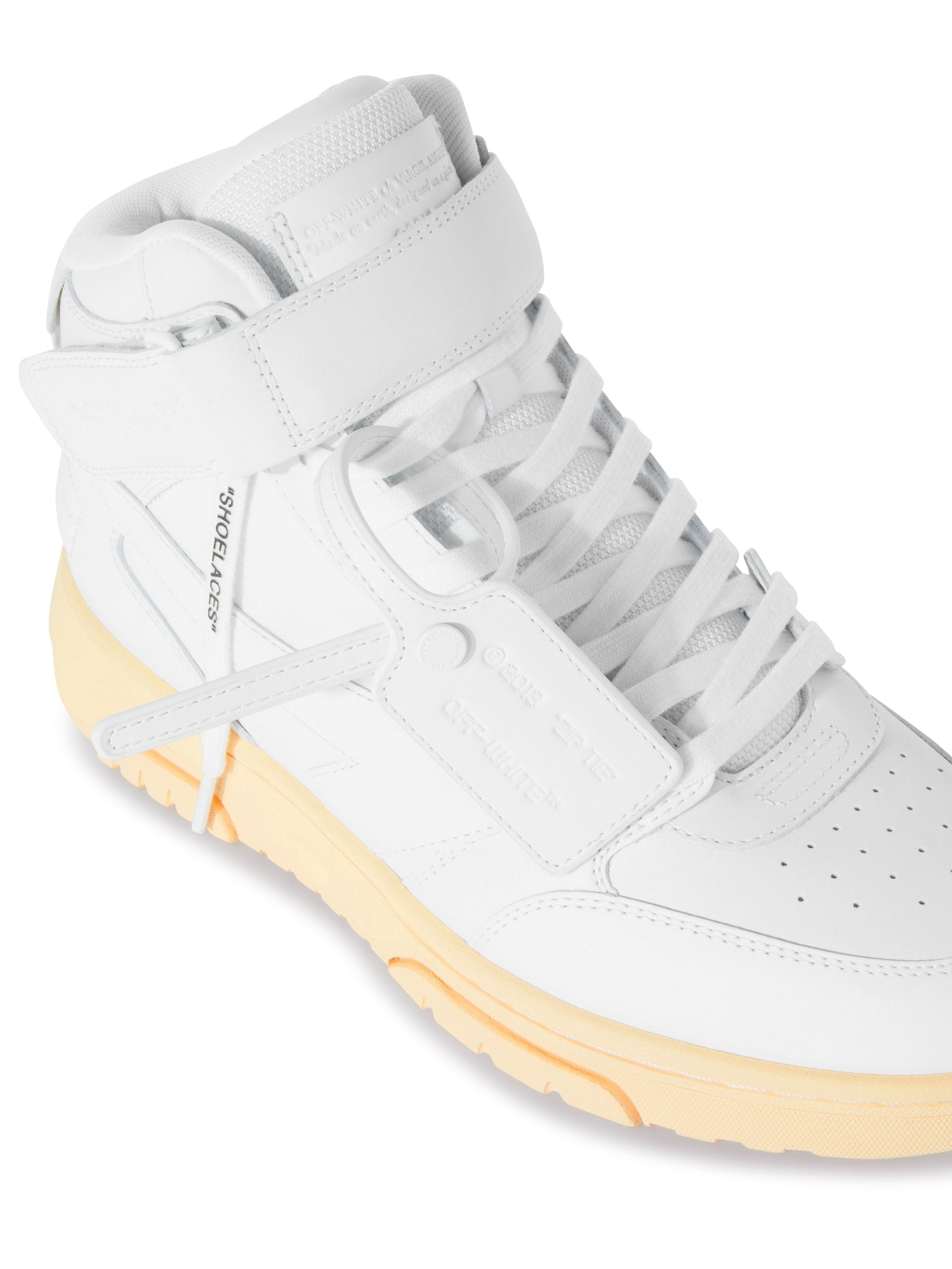 Off-White Out Of Office Mid Top Lea | REVERSIBLE
