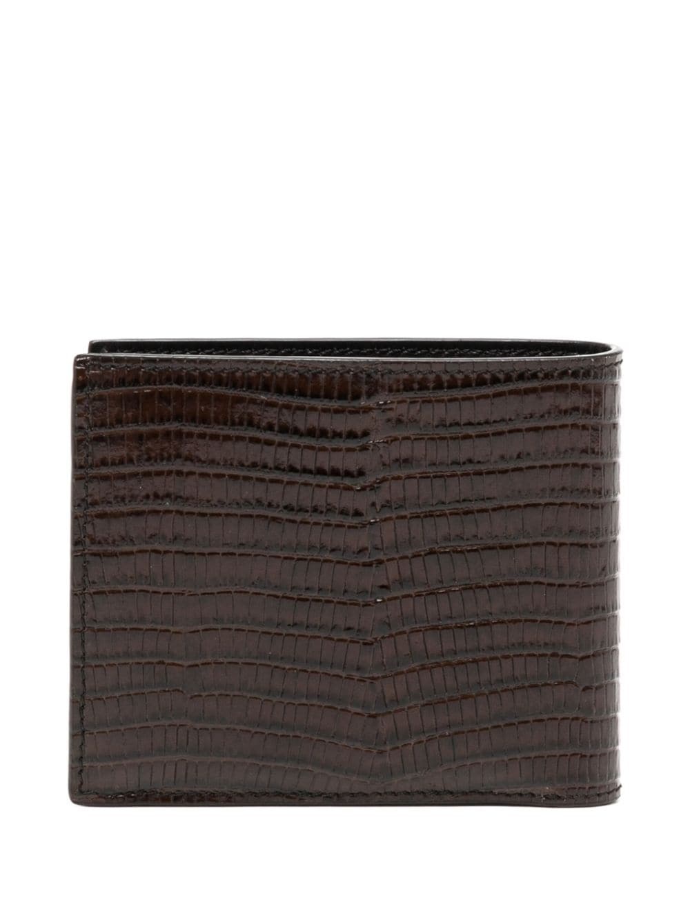 debossed leather wallet - 2