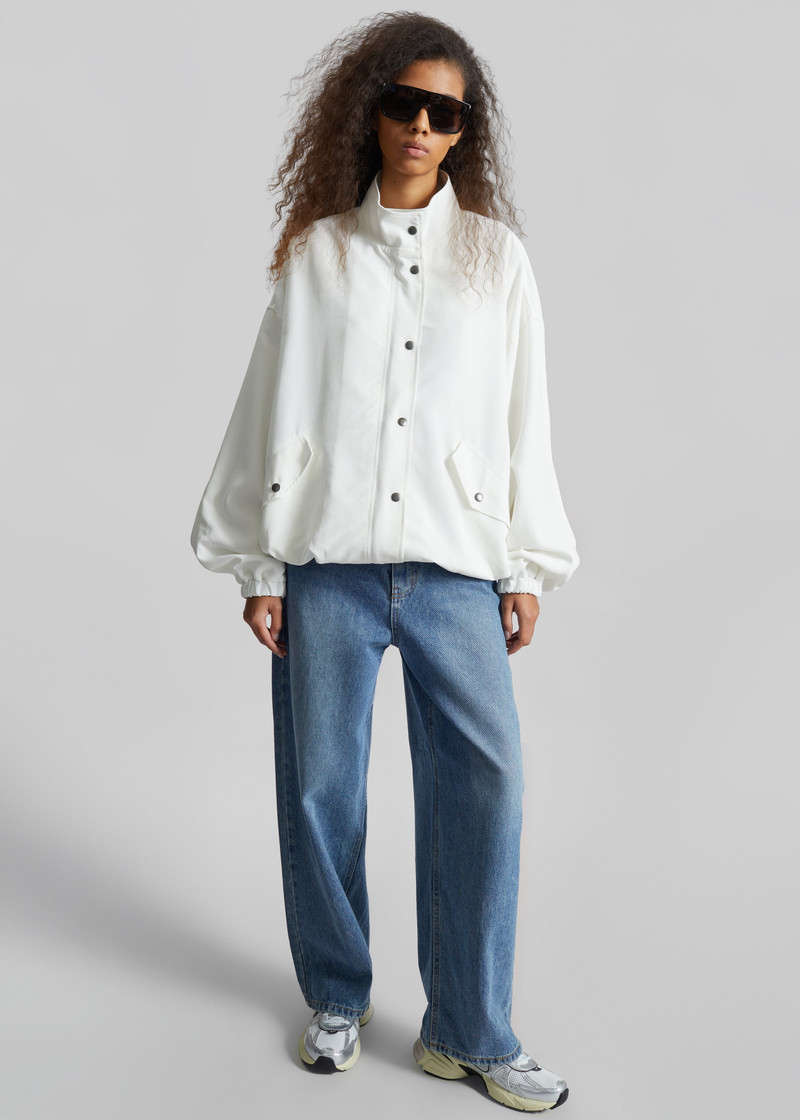 Bellona Blouson Jacket - White 7