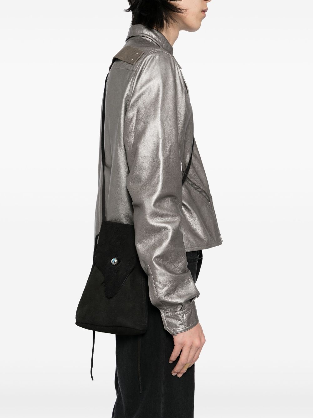LEATHER MESSENGER BAG - 3