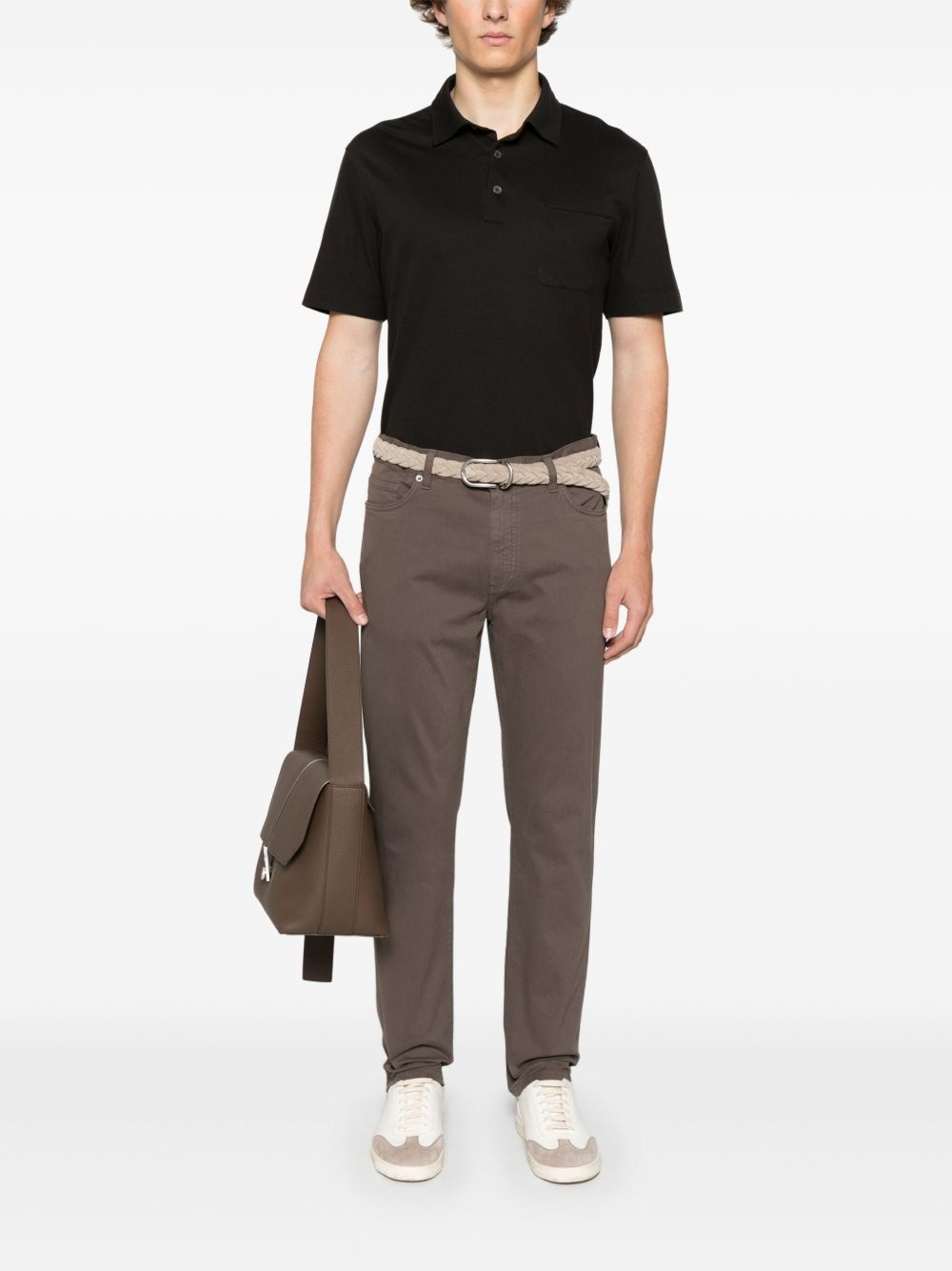 cotton polo shirt - 2