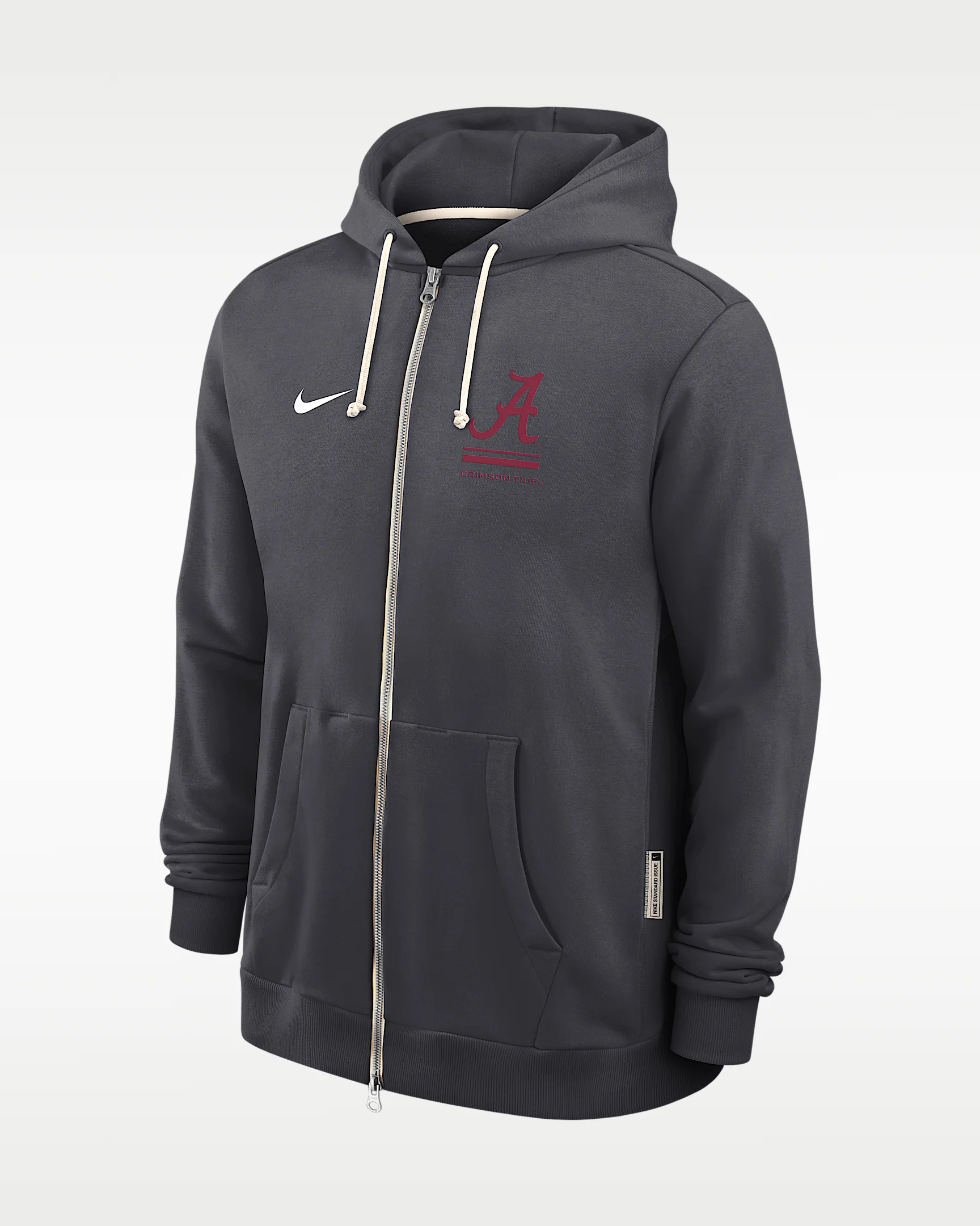Alabama Sideline Standard Issue Men's Nike Dri-FIT College Full-Zip Hoodie - 1