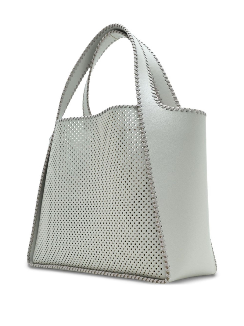 Stella McCartney perforated-logo tote bag outlook
