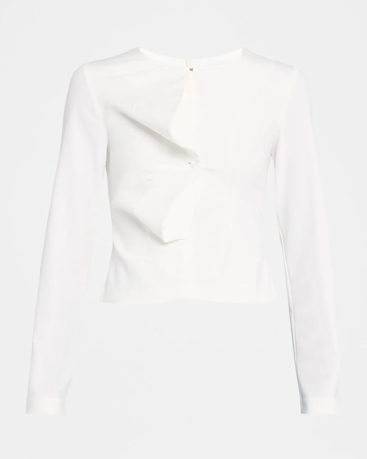 Esther Cut-Out Long-Sleeve Top - 1