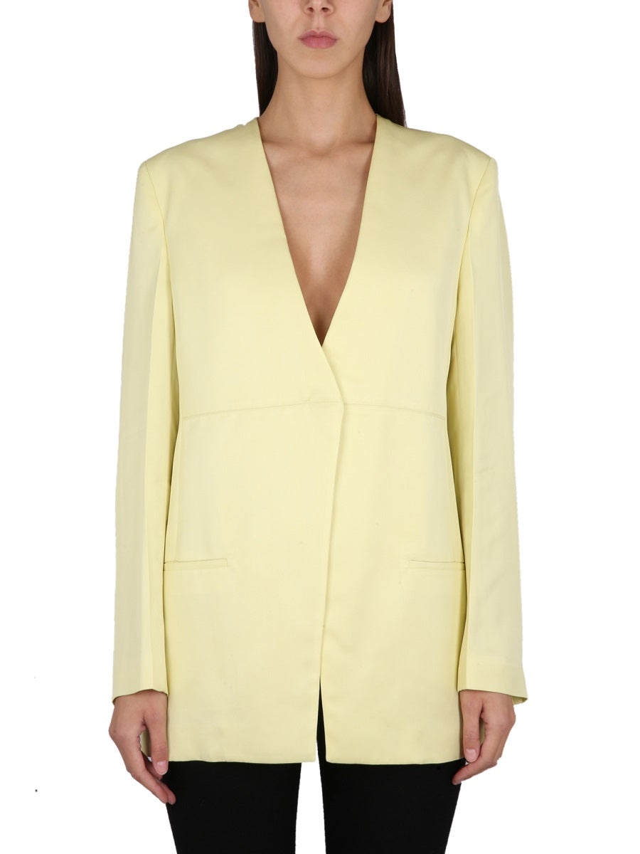 ジャケット Jil Sander Jacket With Back Slit Jil Sander Jil Sander Women Jacket With Back Slit | luosophy