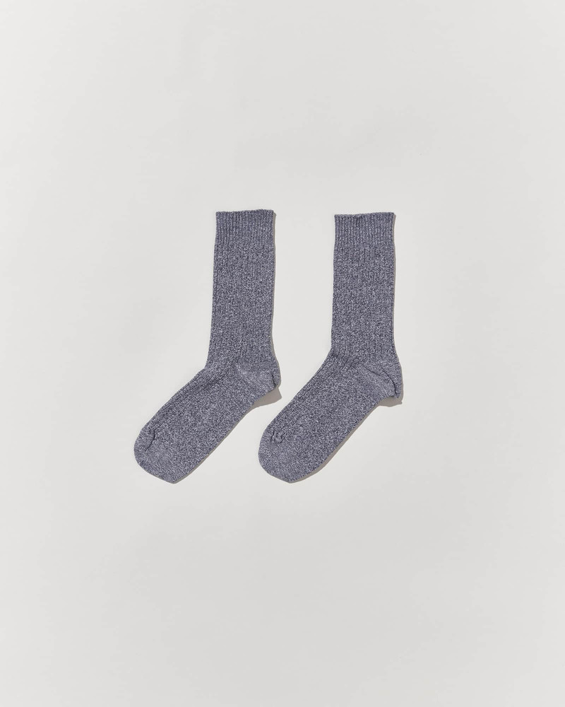 Rib Overankle Socks - Organic Cotton Rib 5