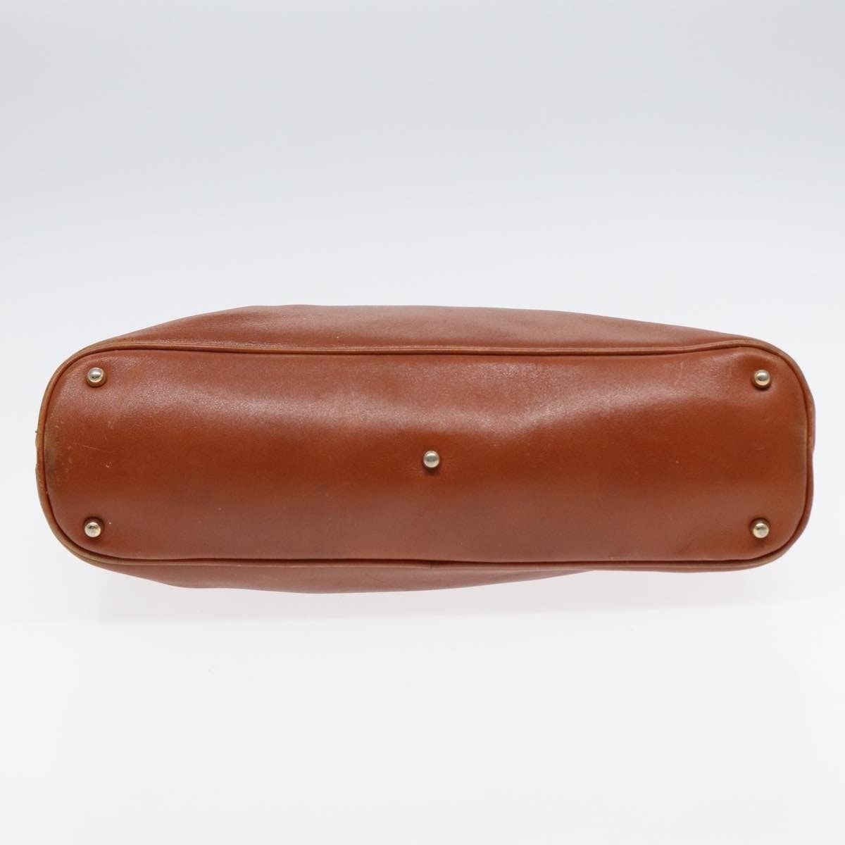 GUCCI Bamboo Hand Bag Leather Brown Gold 000 1186 000 1186 - 6
