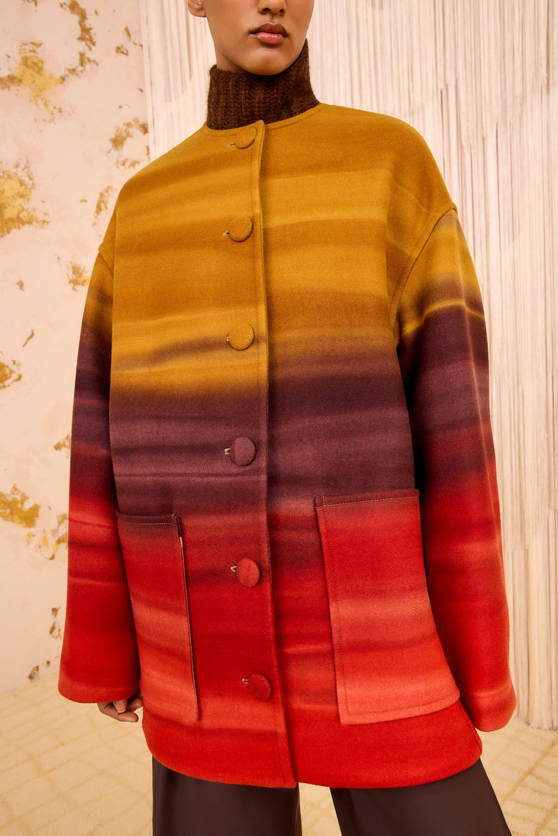 ULLA JOHNSON Ambrose Wool Meton Coat outlook