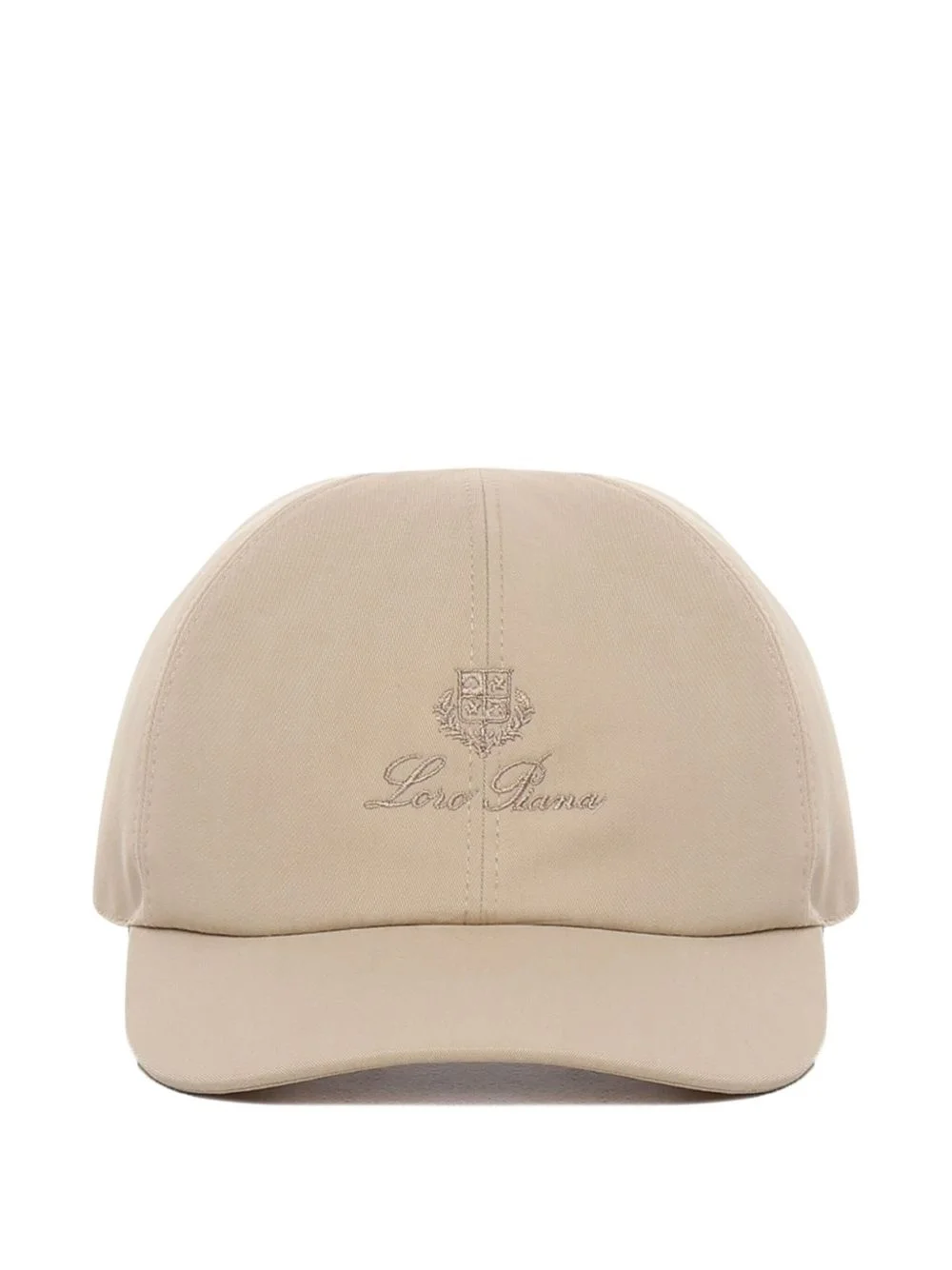 embroidered-logo baseball cap - 1