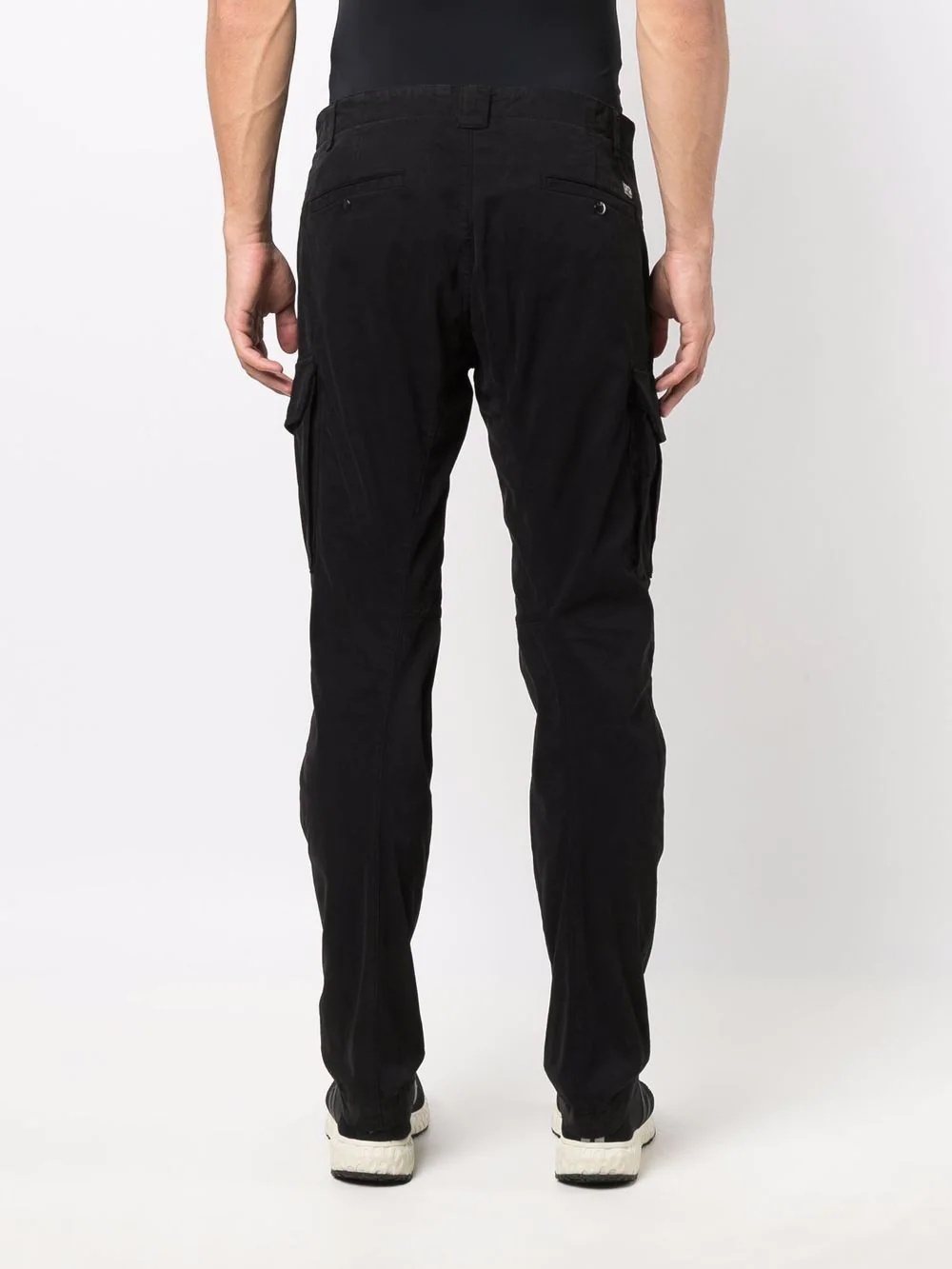 straight-leg cargo trousers - 4