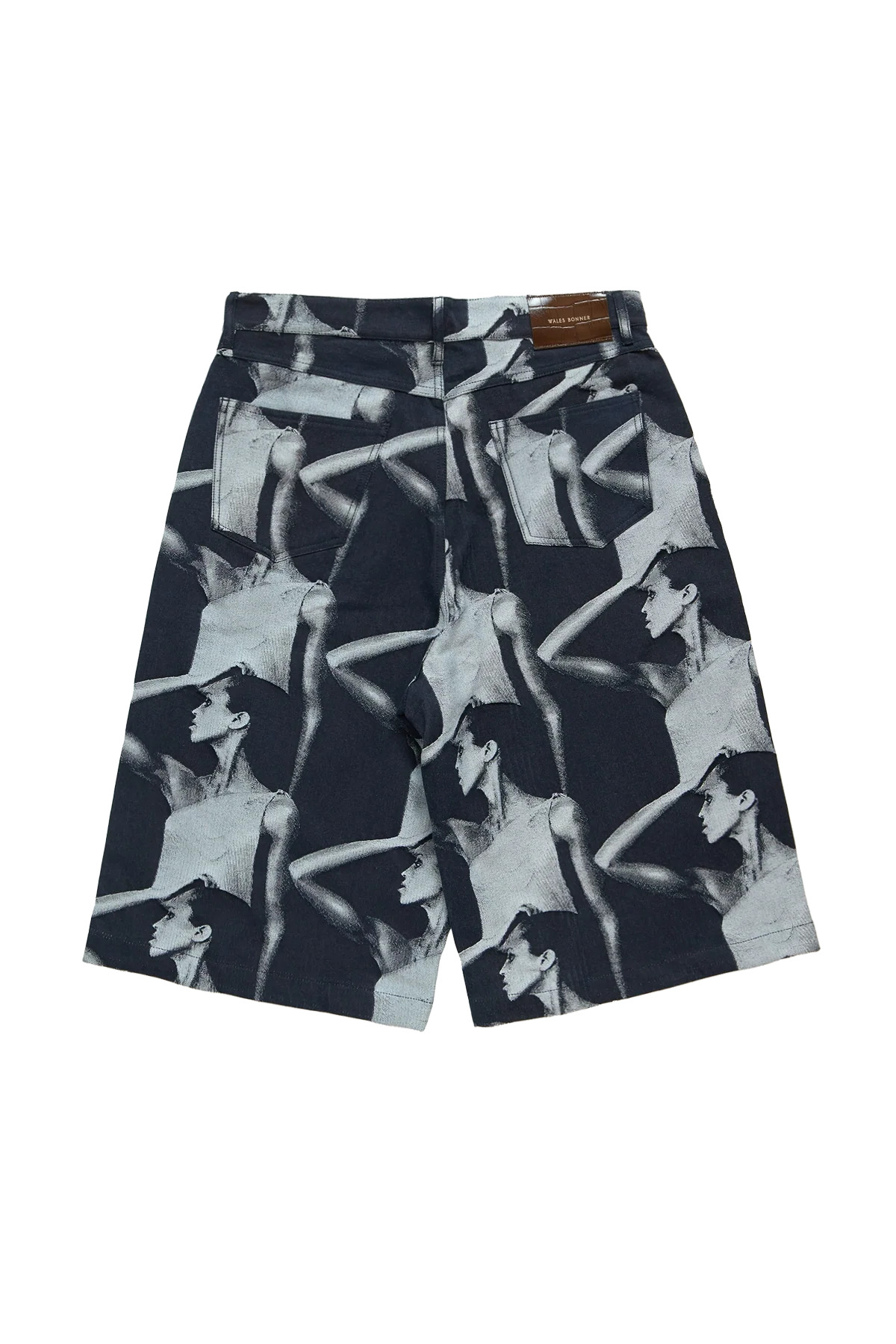 Wales Bonner Jet Shorts Indigo - 2