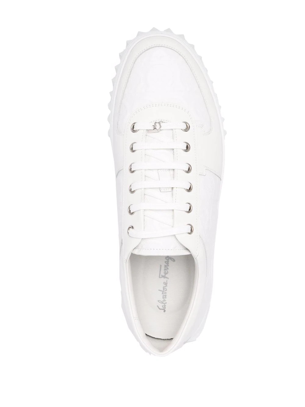 Gancini low-top sneakers - 4