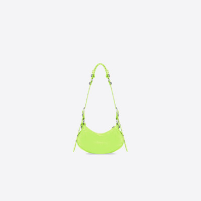 BALENCIAGA Women's Le Cagole Xs Shoulder Bag in Yellow outlook