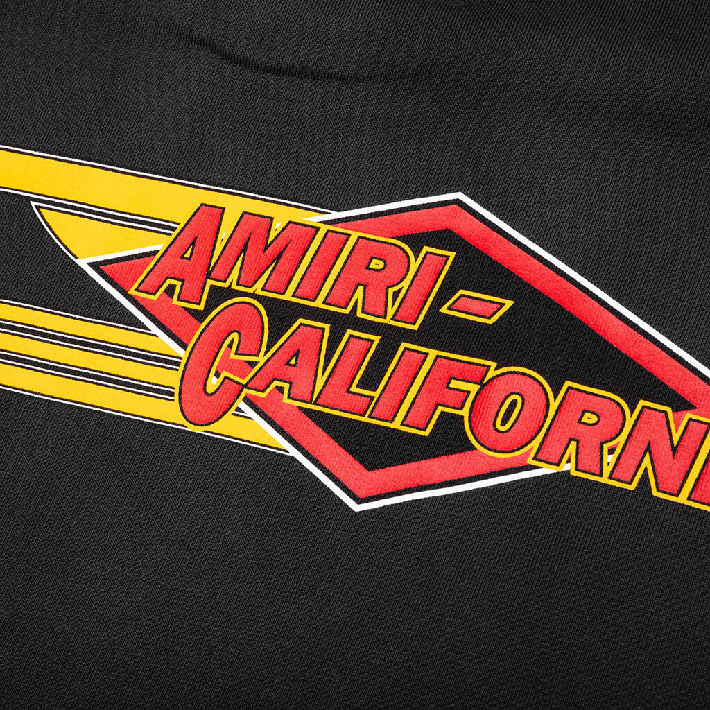 AMIRI EAGLE OVERSIZED TEE - BLACK - 4
