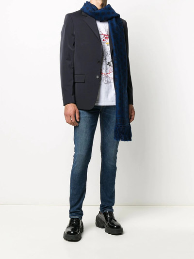 Alexander McQueen skinny fit mid-rise jeans outlook