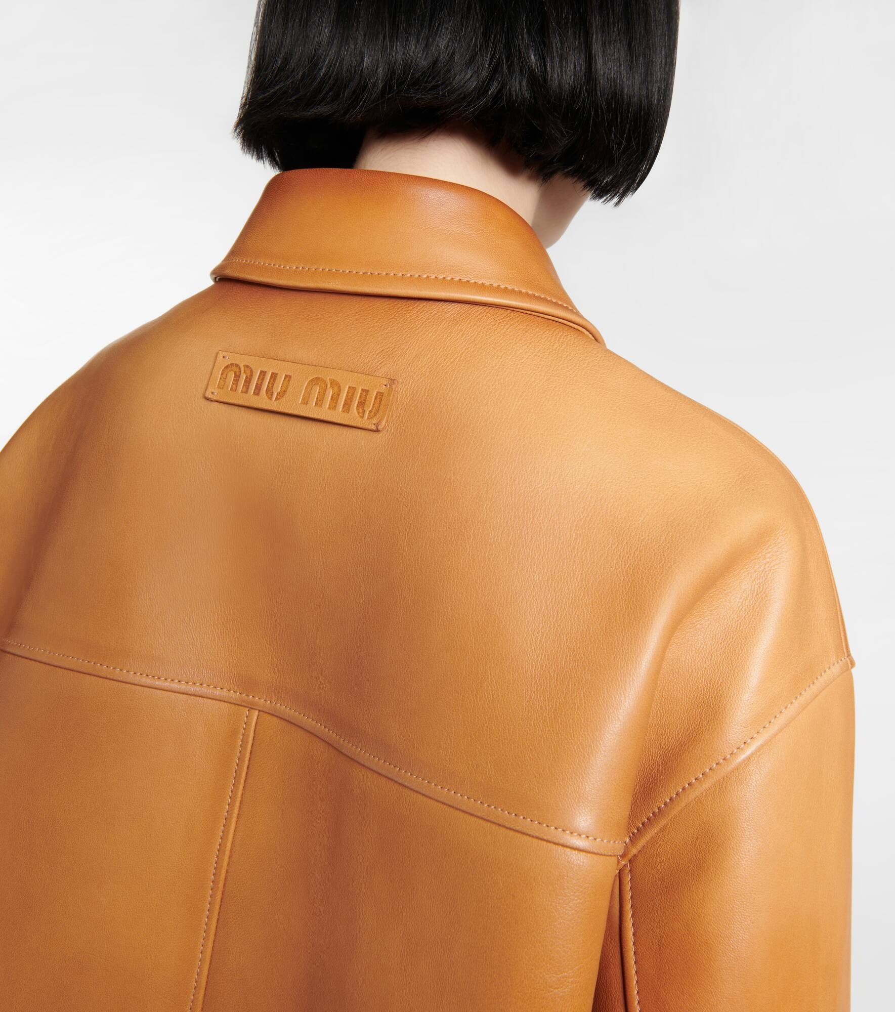 Leather coat - 5