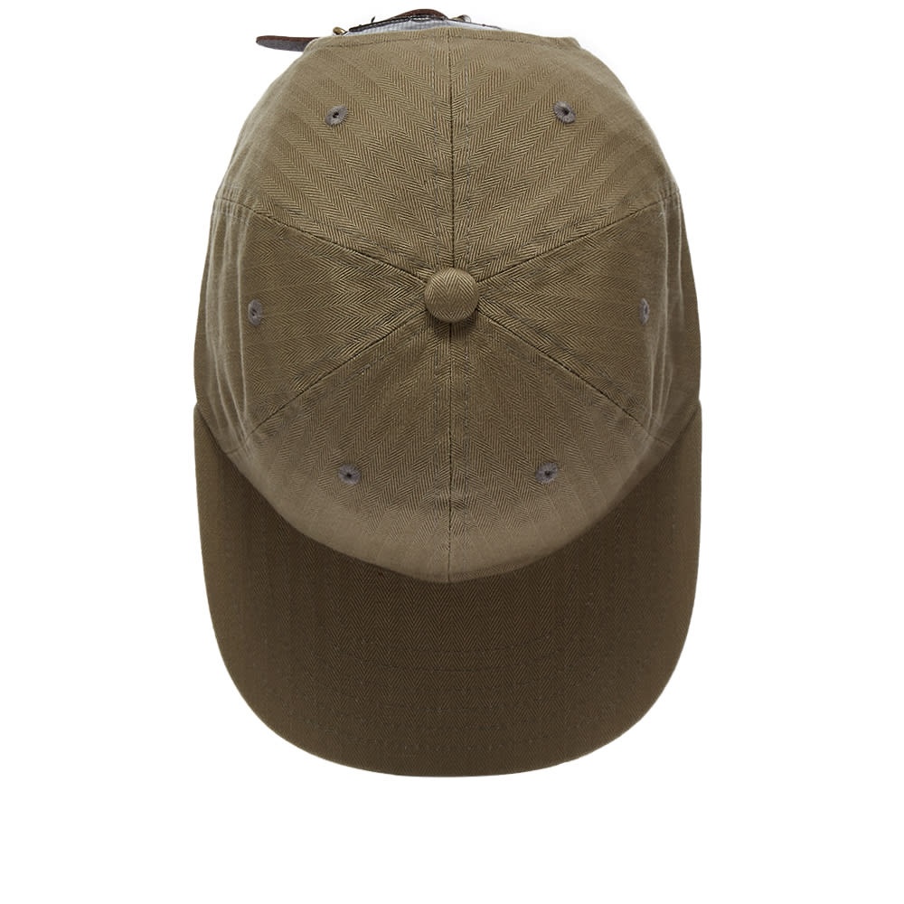 Beams Plus 6 Panel Herringbone Cap - 2