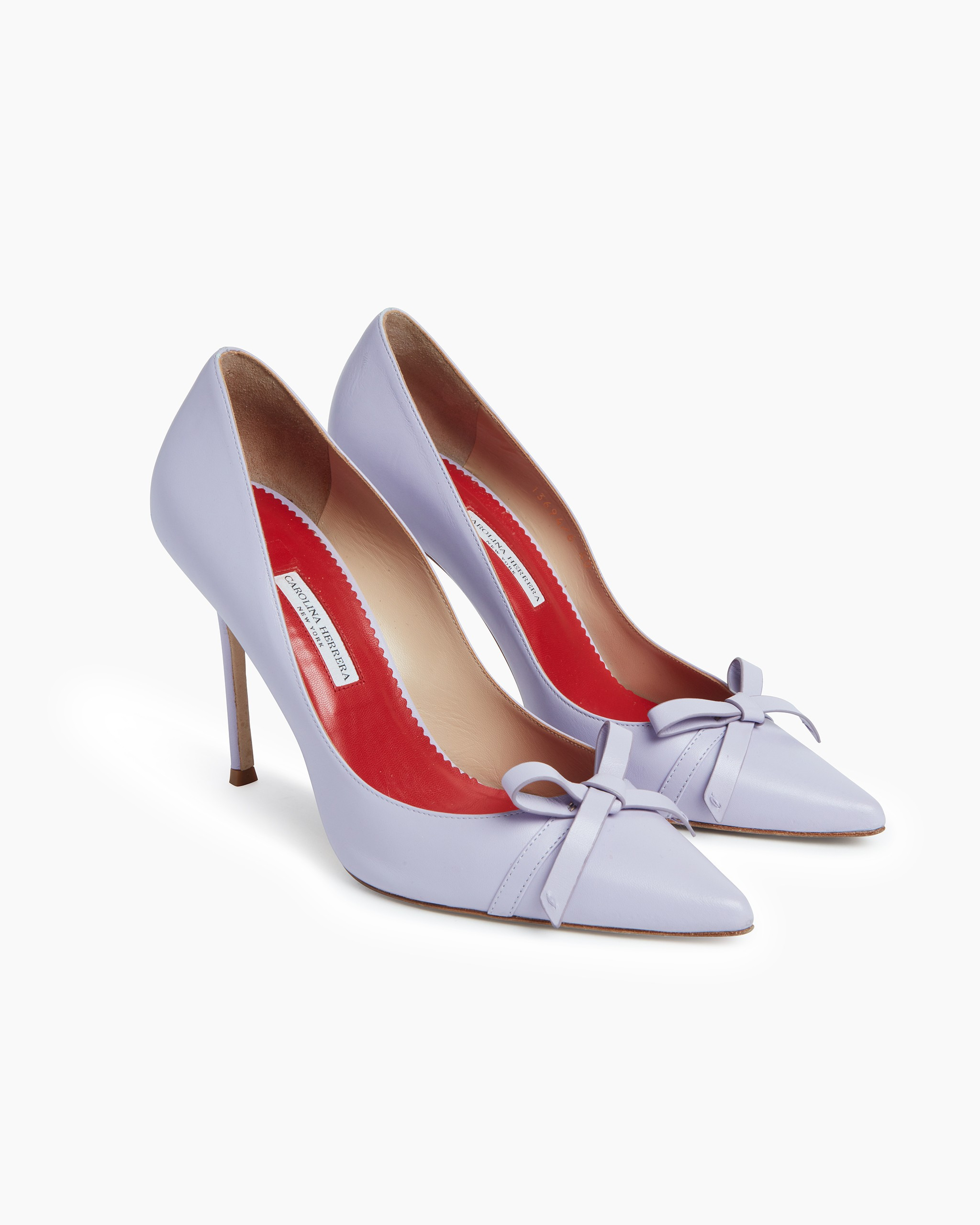 Leather Pump with Bow - 3