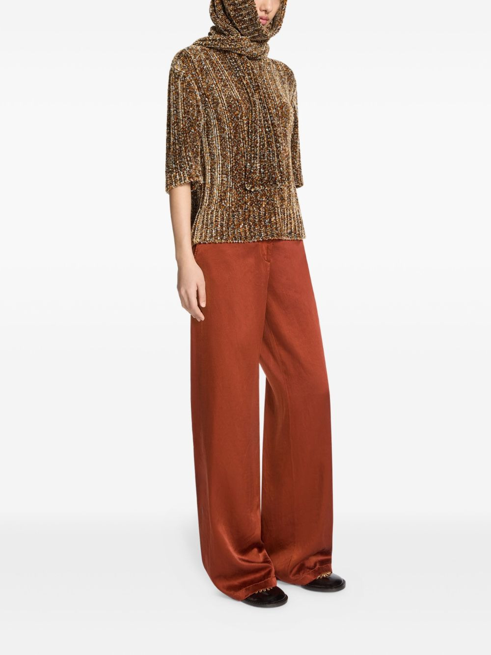 wide-leg trousers - 3