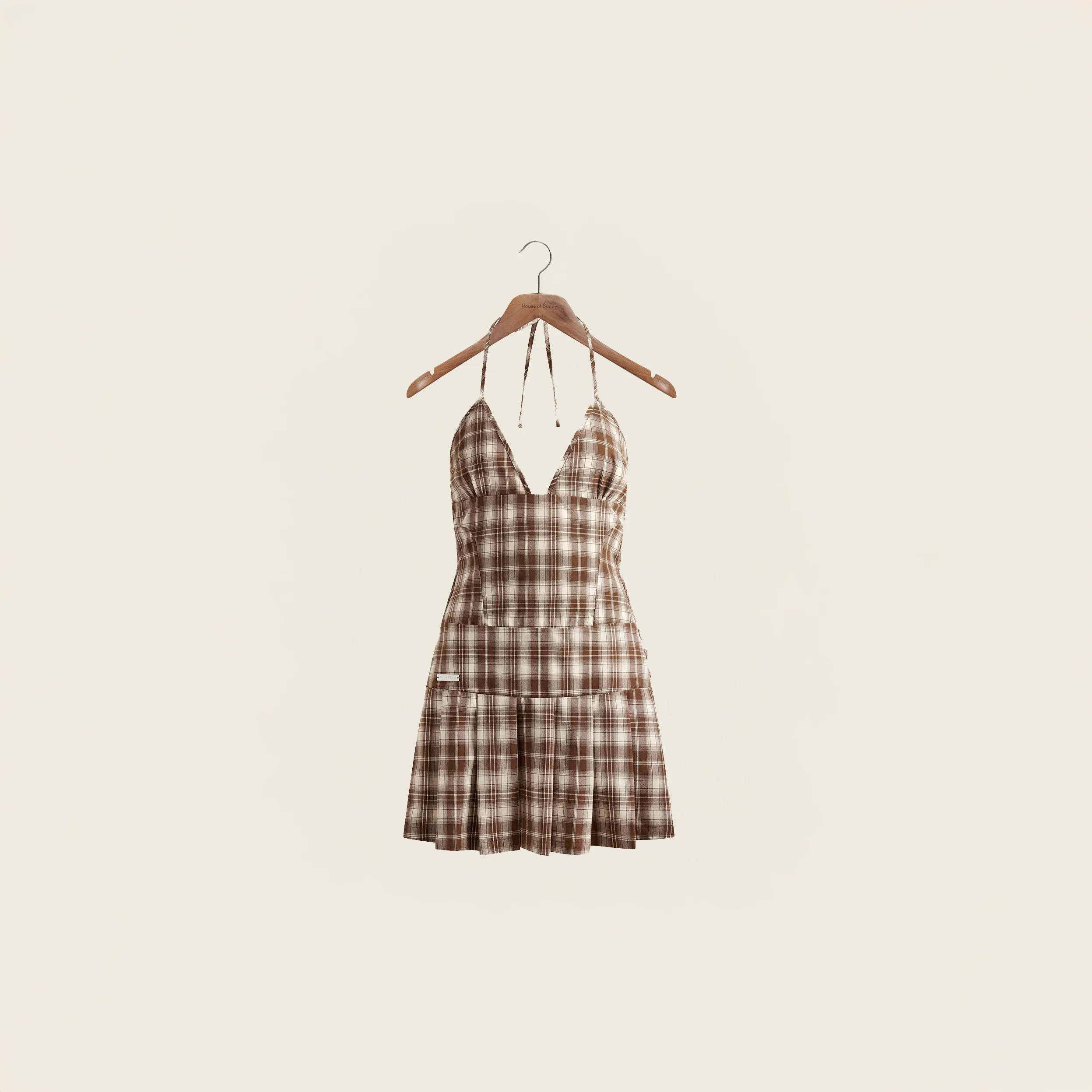 THE HOXTON CHECK DRESS - 1