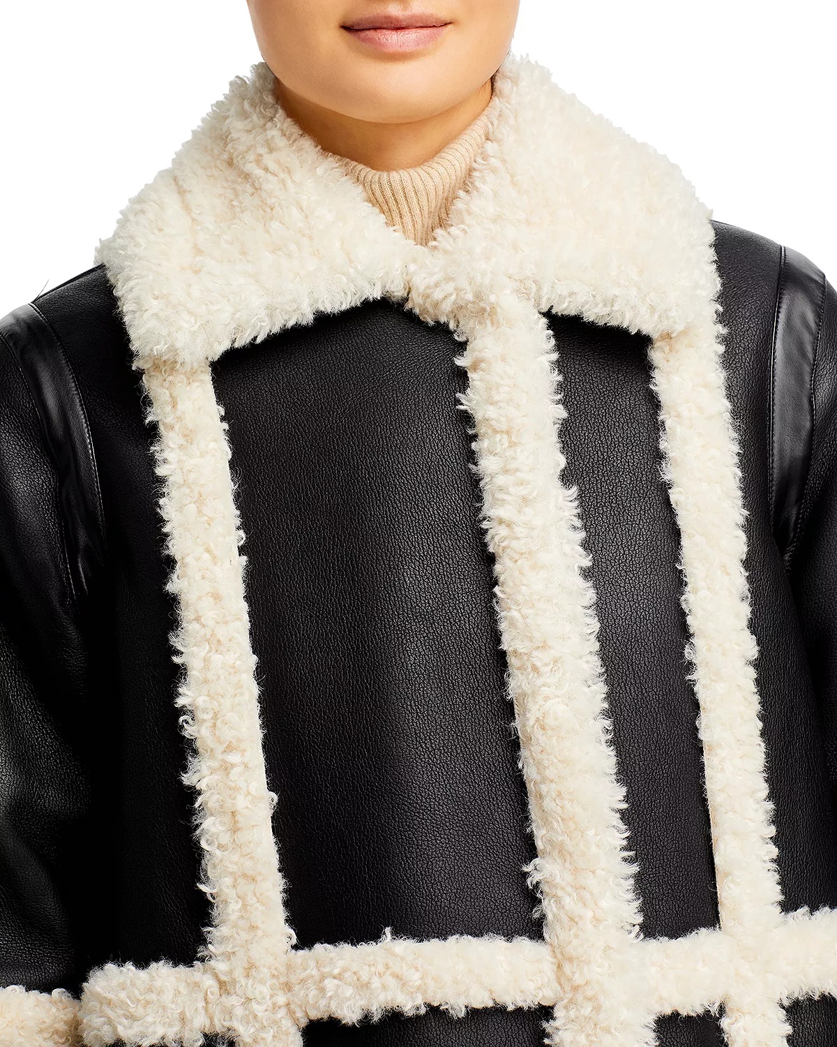 Patrice Faux Shearling Coat - 6