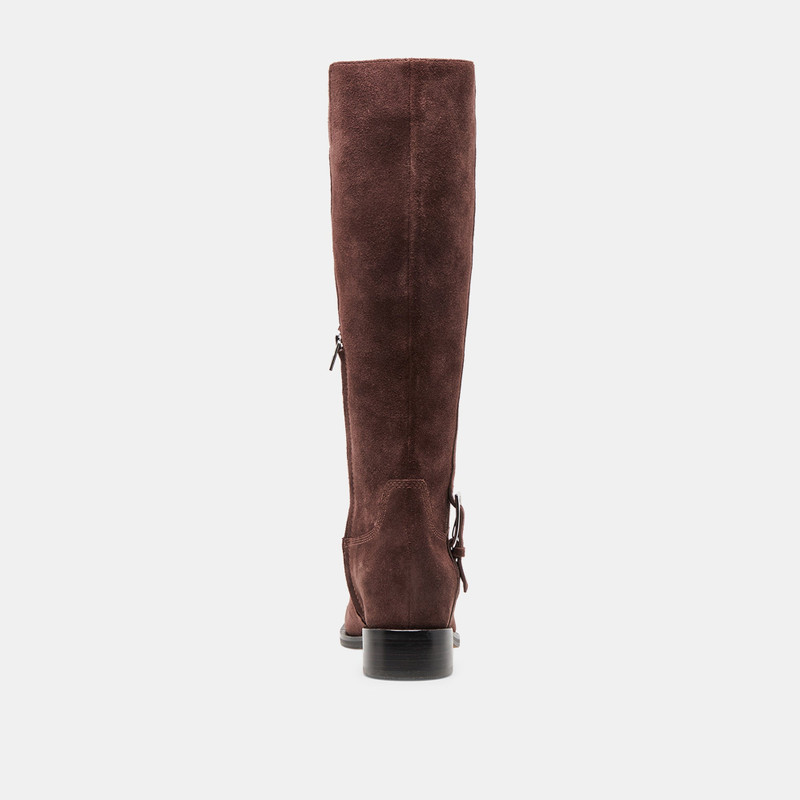 KILIAN H2O WIDE CALF BOOTS MAHOGANY SUEDE 12