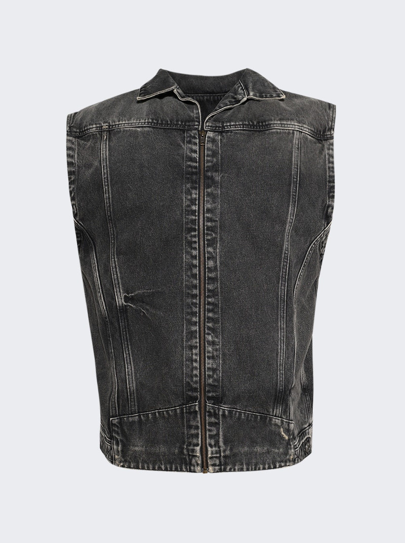 Denim Vest Black 1