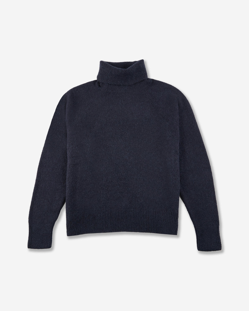 Regular fit polo neck in wool and Alpaca 1