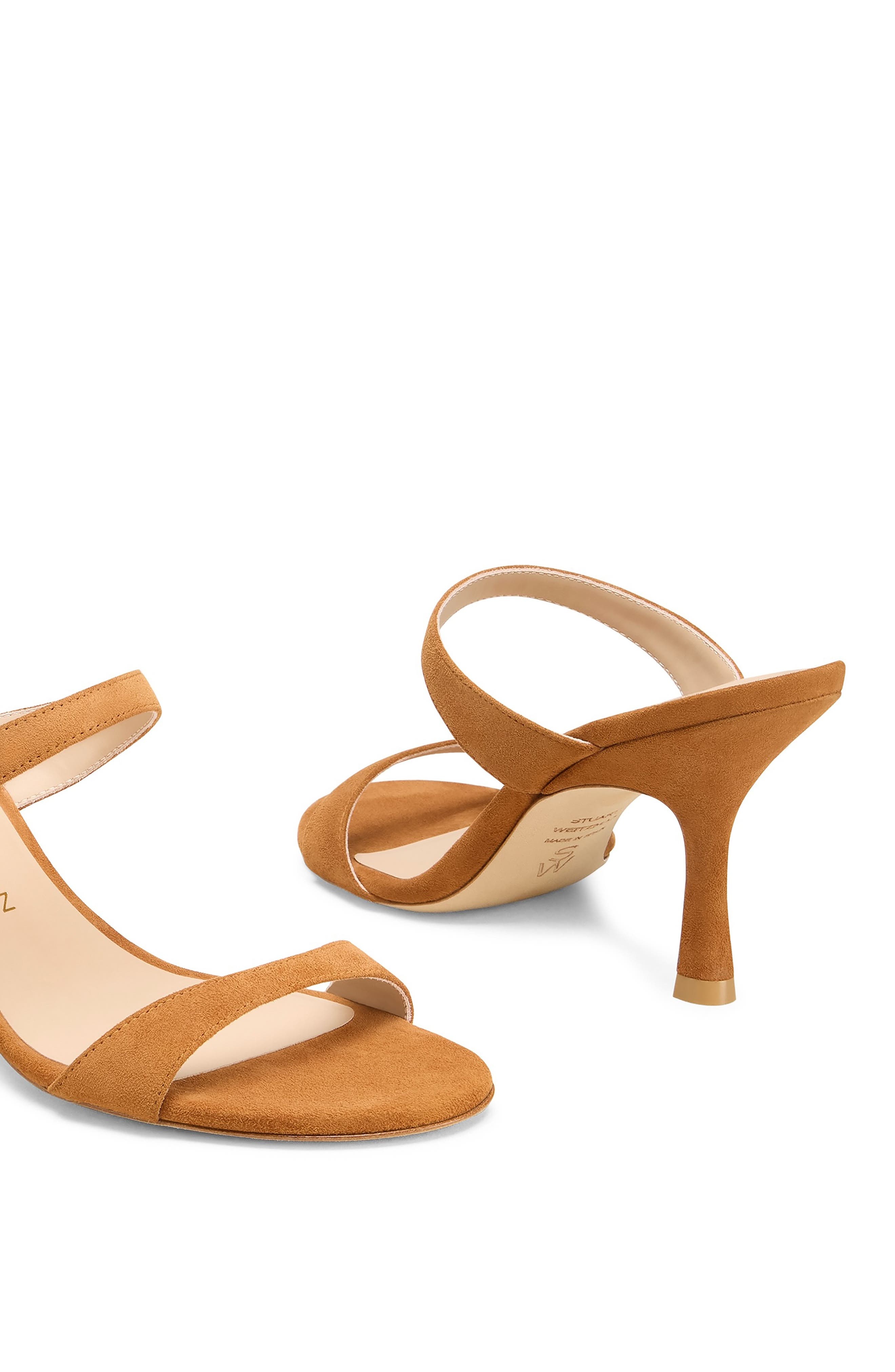 Stuart Weitzman Nudist Sandal in Hazel at Nordstrom - 4