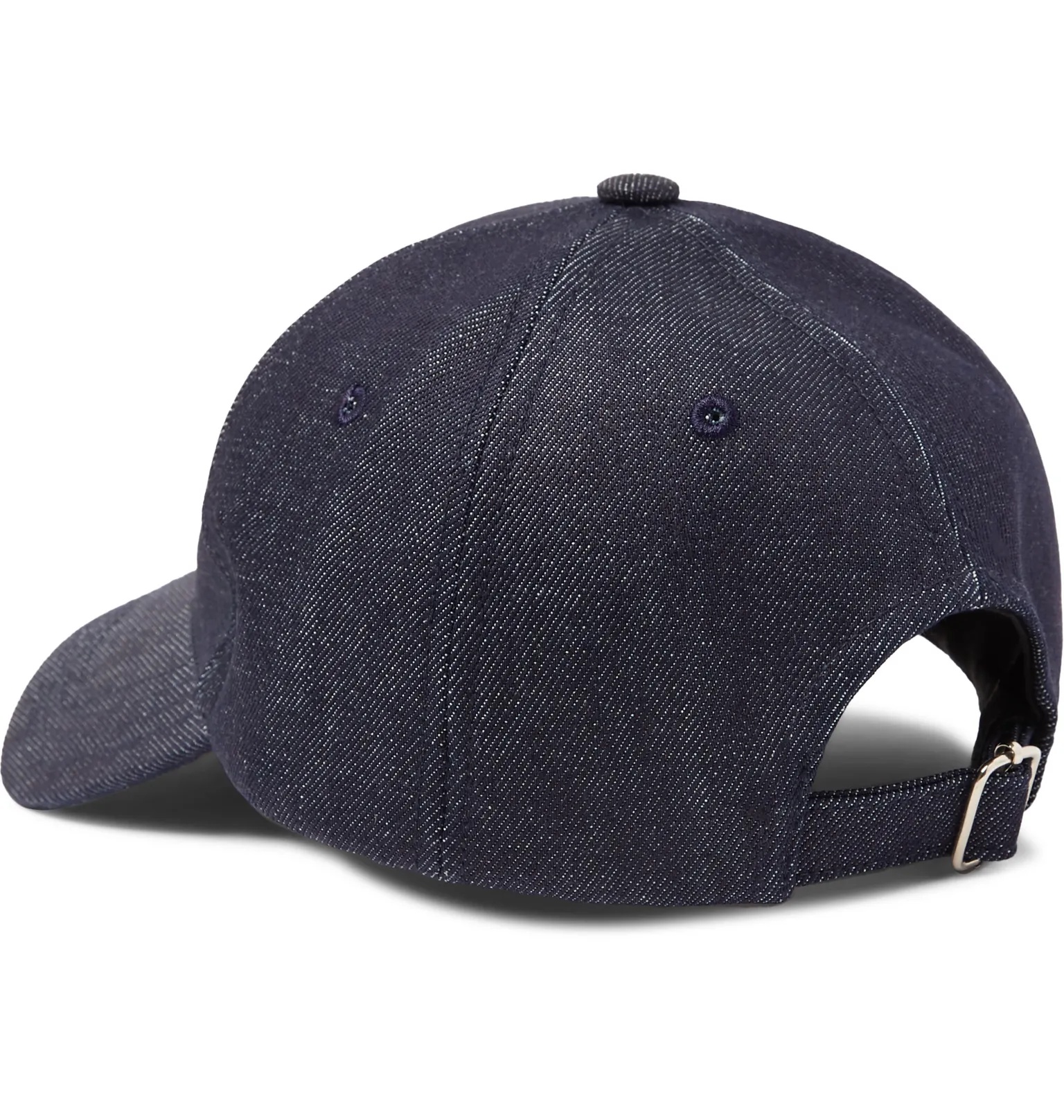 Logo-Embroidered Denim Baseball Cap - 4