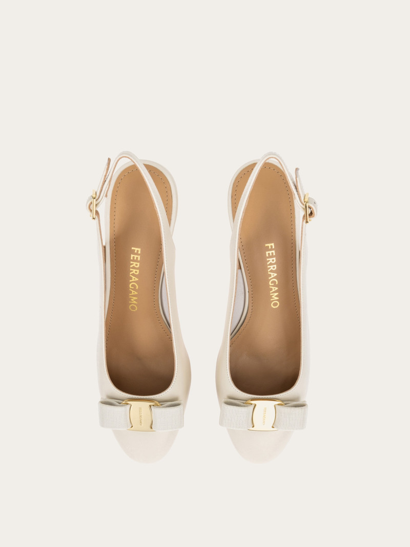 FERRAGAMO Vara bow slingback pump outlook