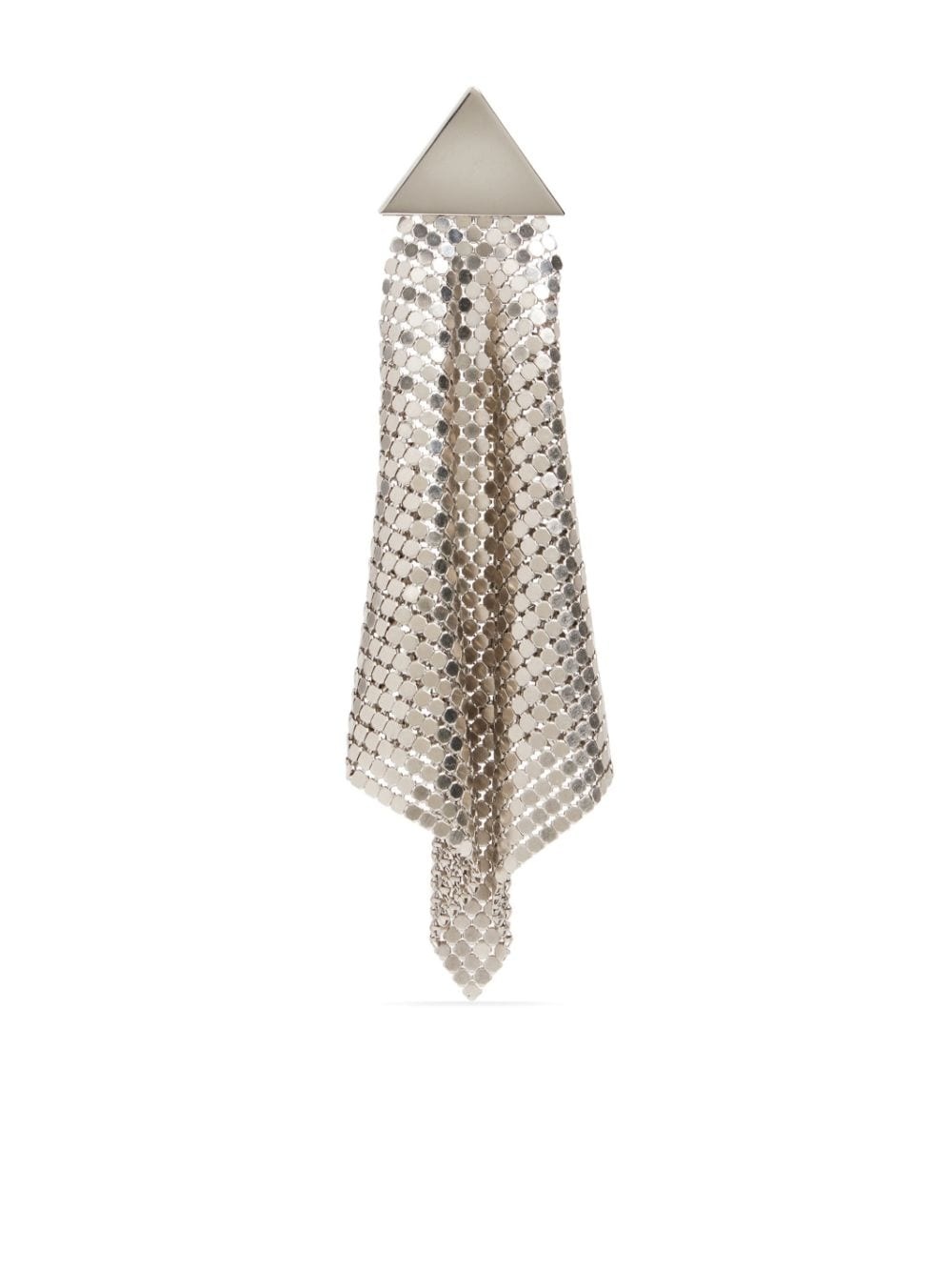 Flow Pixel mesh drop earring - 2
