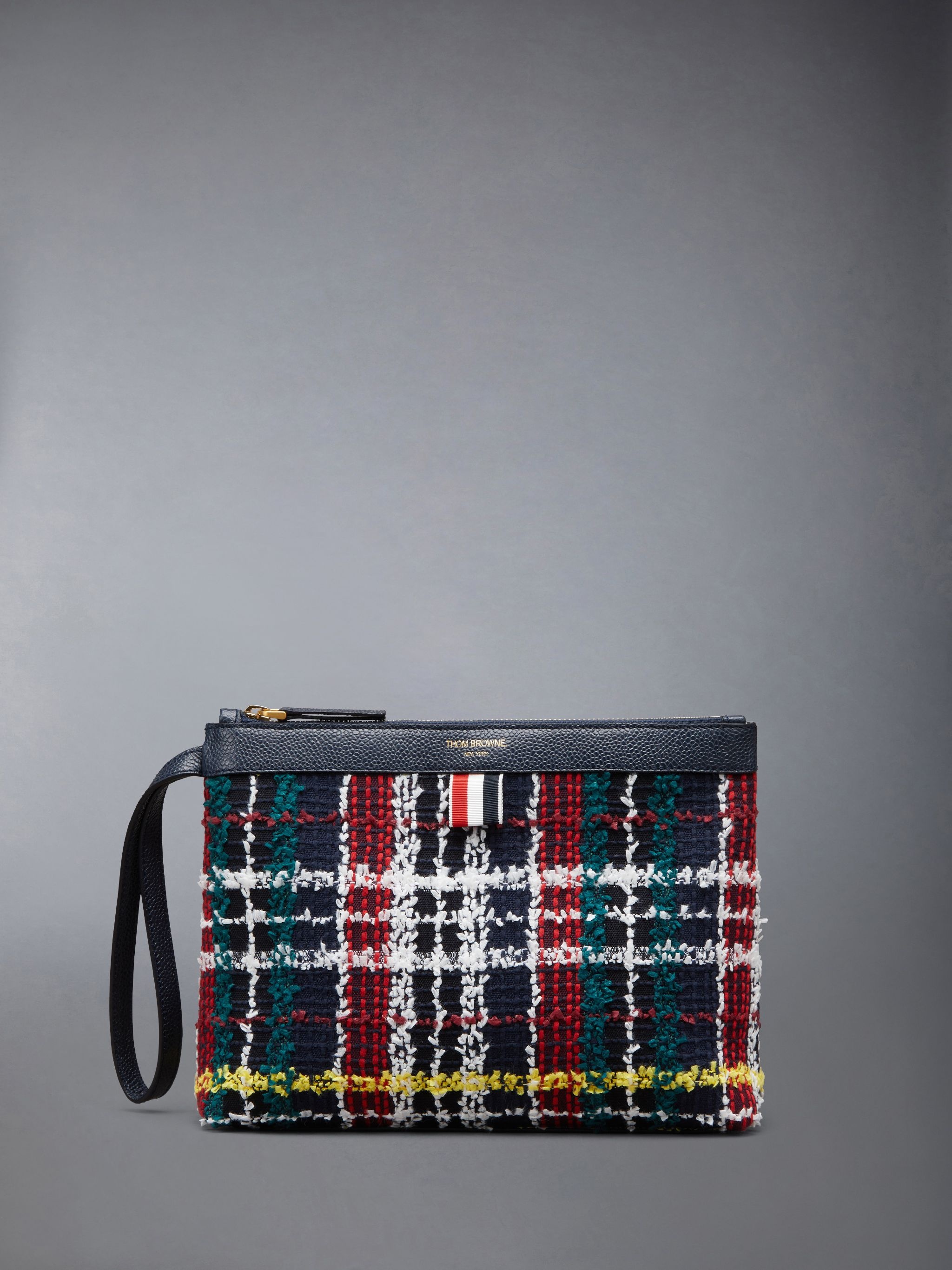Hunting Tartan Eyelash Tweed Toiletry Case 1