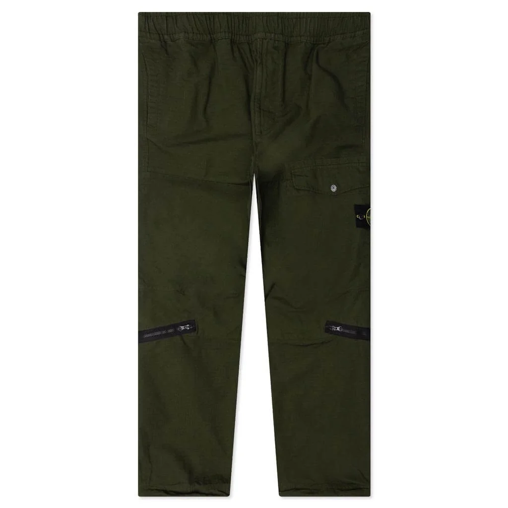 LOOSE PANTS - OLIVE - 1