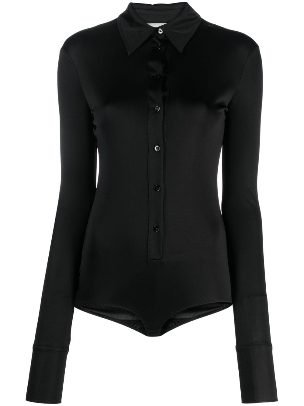 long-sleeve buttoned shirt - 1