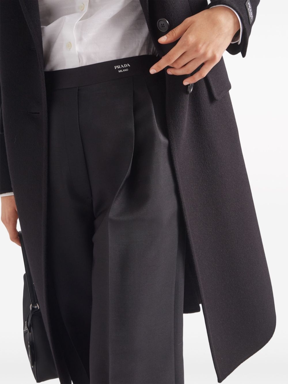 mohair-blend trousers - 4