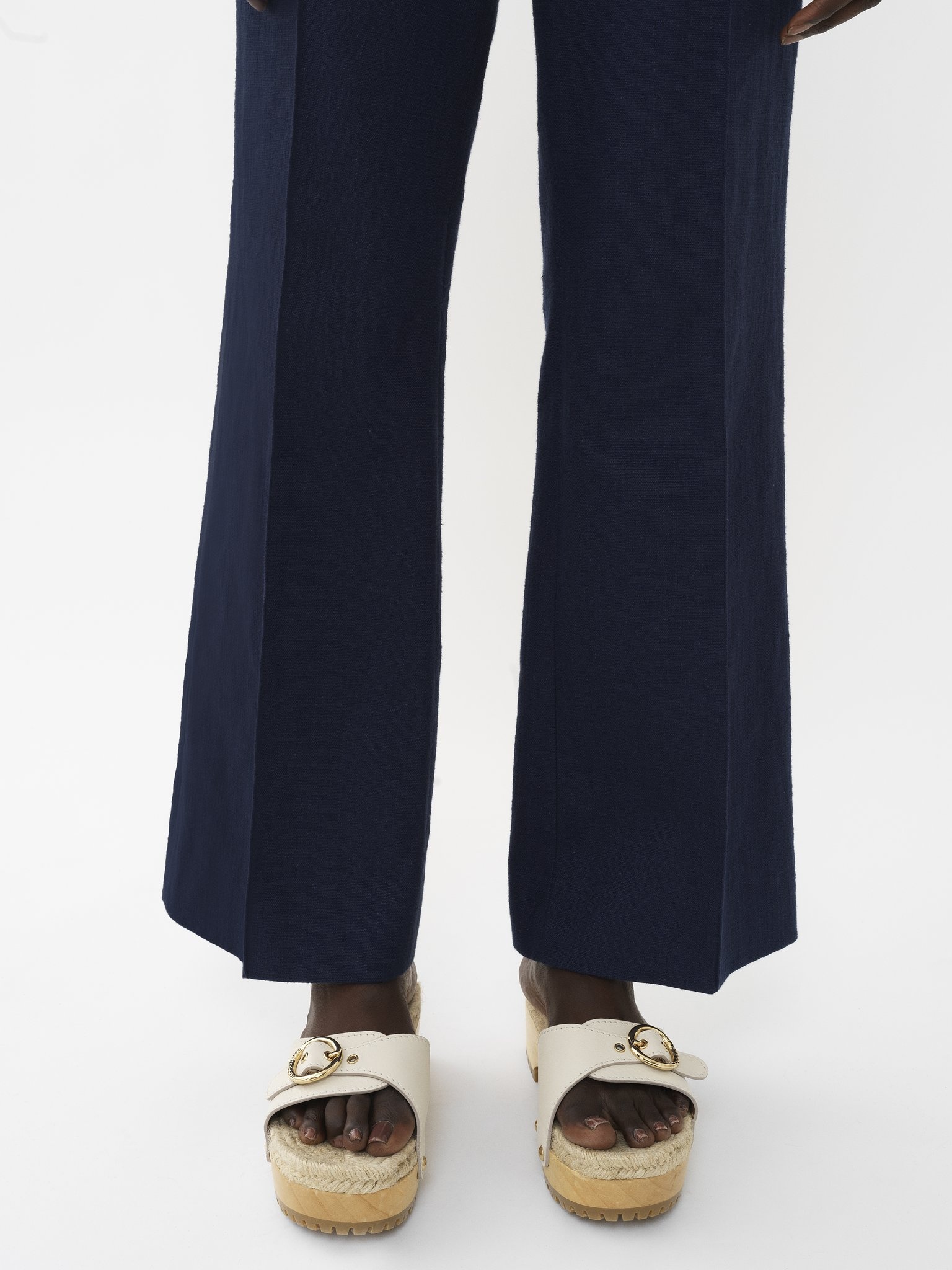 BOOTCUT CROPPED PANTS - 6