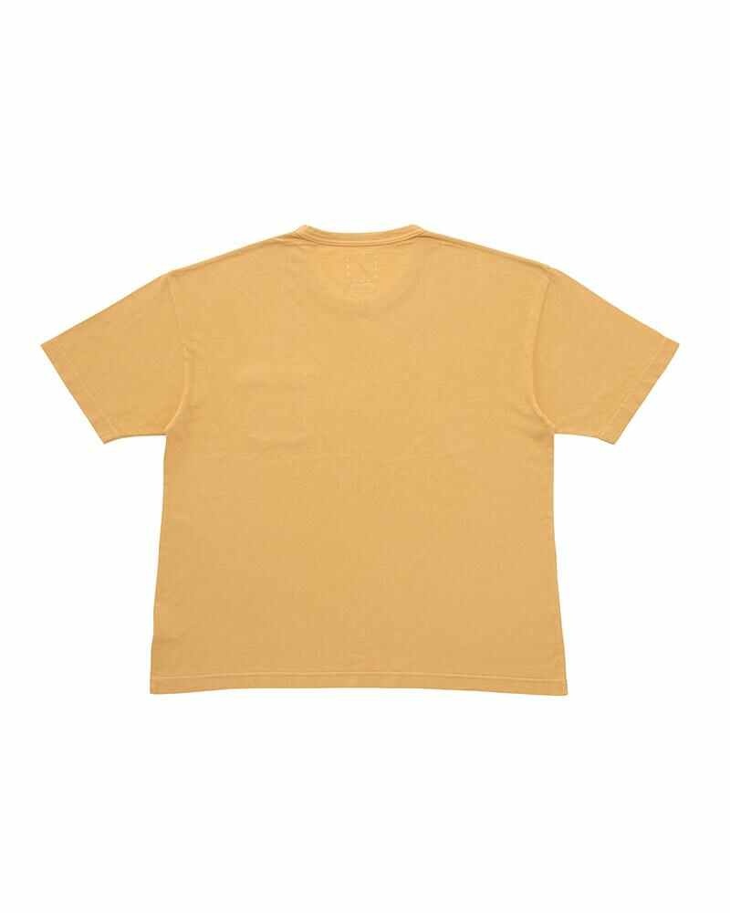 JUMBO TEE S/S DMGD (U.D.) MUSTARD - 2