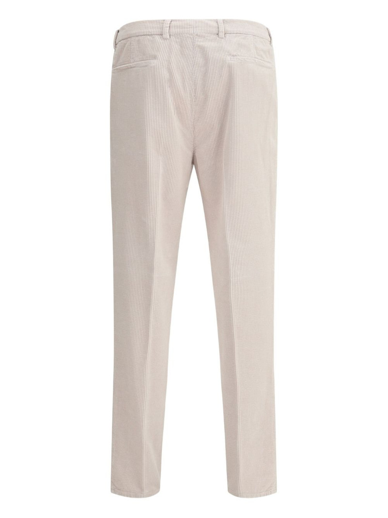Brunello Cucinelli pleated corduroy trousers outlook