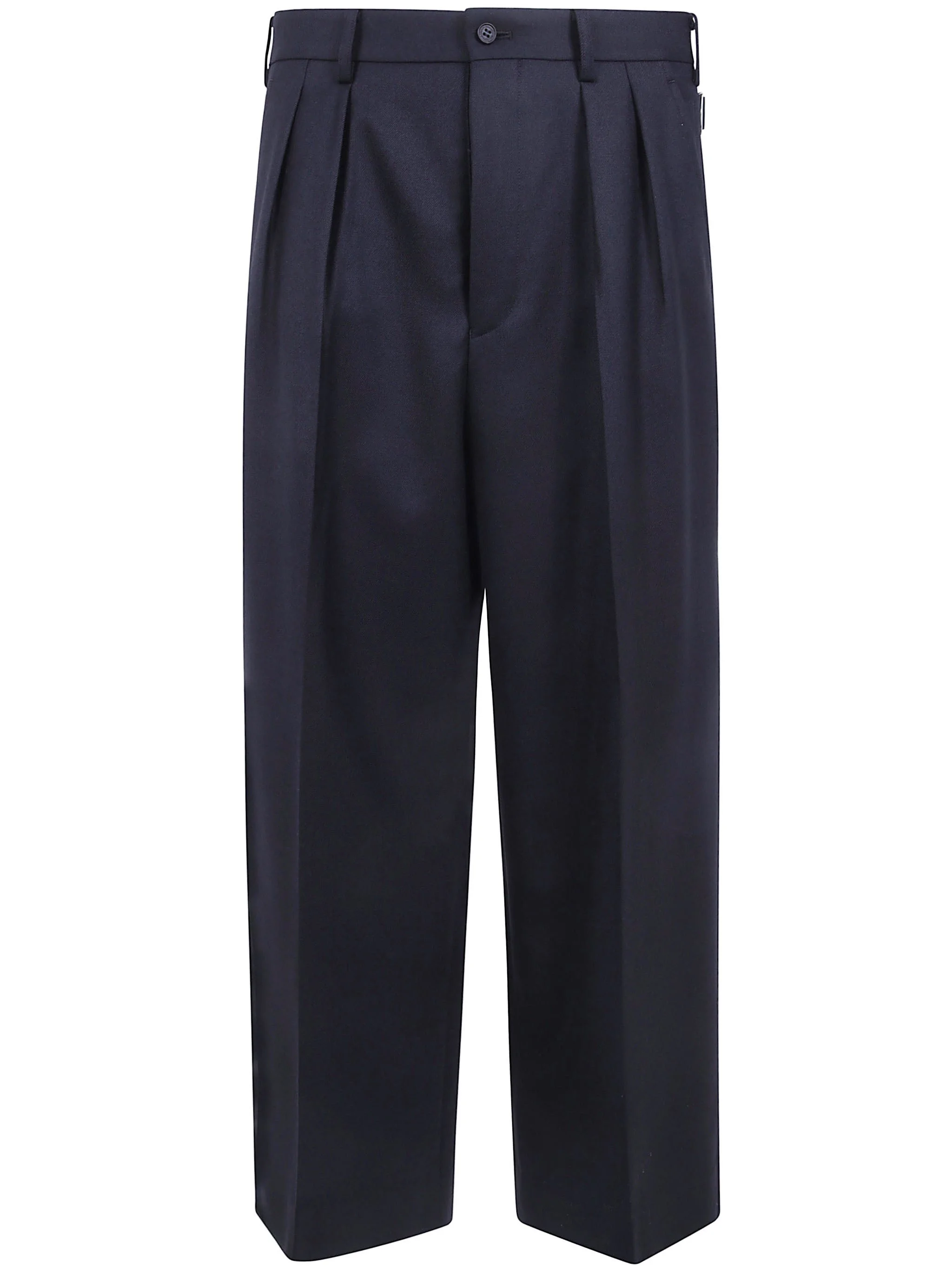Trousers Double Pleated "Double Pinces Wool Cl - 1