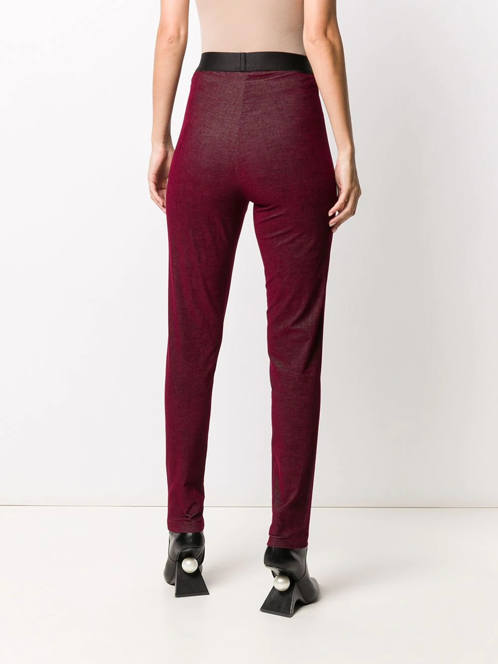 skinny fit trousers - 4