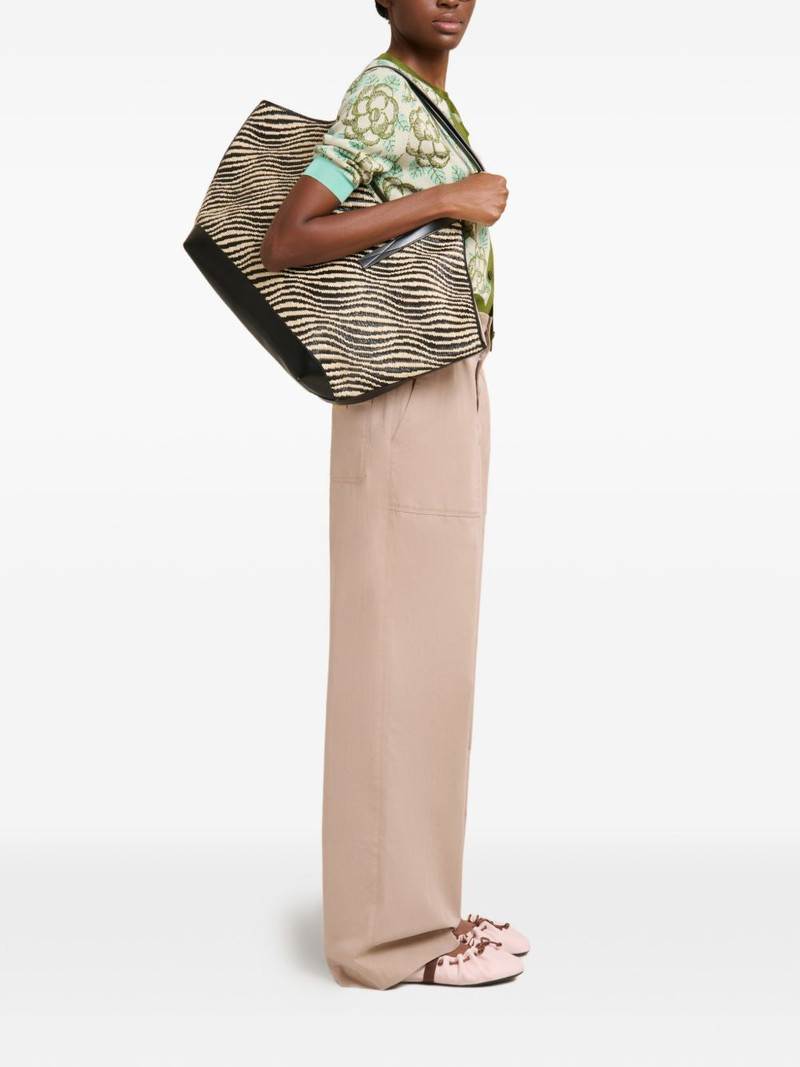 Marni floral-detail cardigan outlook